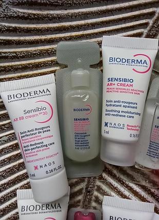 🩷bioderma sensibio пробники/миниатюры, вся серия биодерма в смыслебио2 фото