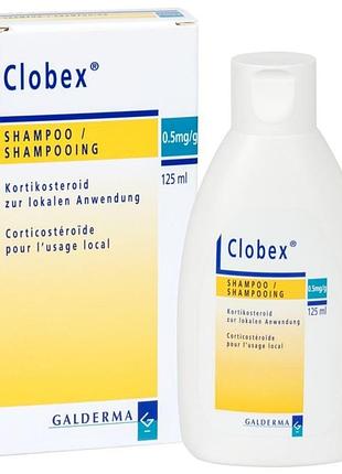 Clobex шампунь для лікування псоріазу