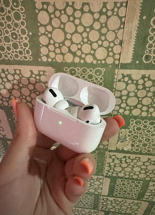 Навушники airpods pro 1:1 к оригіналу+чохол у подарунок3 фото