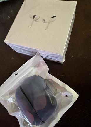 Навушники airpods pro 1:1 к оригіналу+чохол у подарунок5 фото