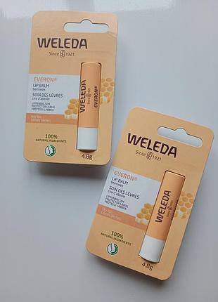 Weleda everon захисний бальзам для губ 4.8g.
