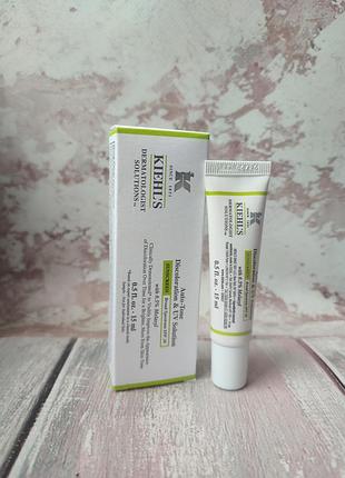 Автотонирующее средство для обесцвечивания кожи с спф 30 kiehl's