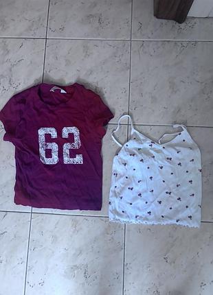 Дві футболки h&m