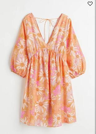 Легкое летнее платье h&m