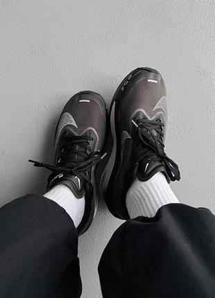 Кроссовки nike zoom fly 6 black/grey 4