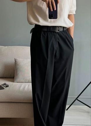 Штаны брюки мужские классические большой размер широкие прямые