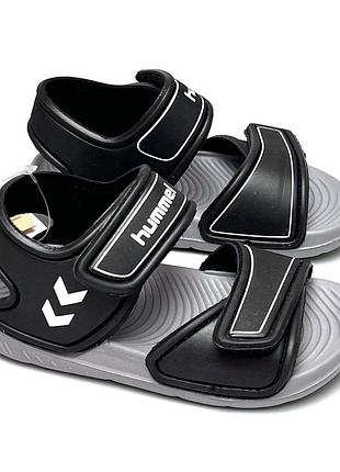 Спортивные сандалии на липучках для мальчика hummel