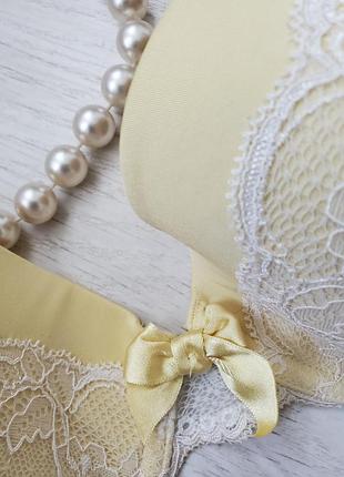 Бюстгалтер желтый р.75d