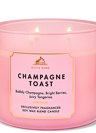Свічка тост із шампанським bath & body works