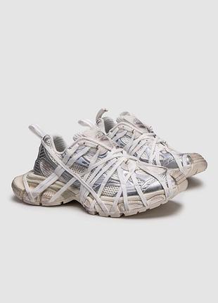 Кроссовки 3xl extreme lace white silver