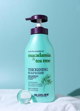 Зміцнювальний шампунь для волосся luxliss thickening scalp & hair shampoo 500 мл
