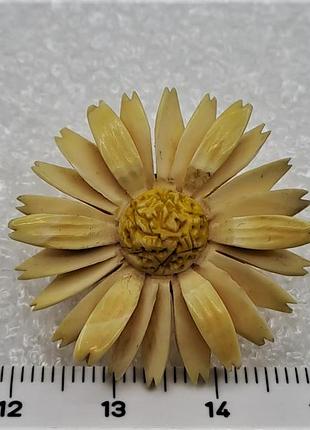 Брошь кость винтаж