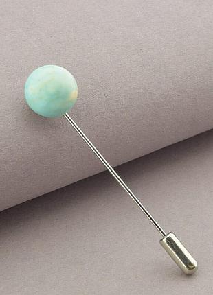 091283 брошь  бирюза