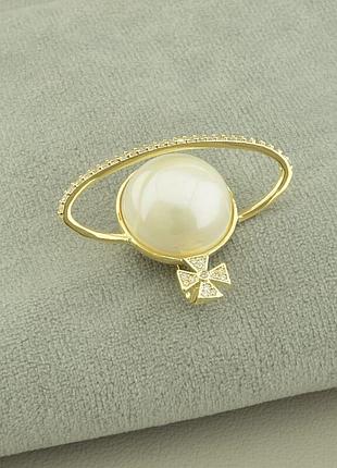 099334 брошка 'xuping' майорка (позолота 18к (лимонна))