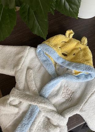 Дитячий махровий халатик 86 розмір