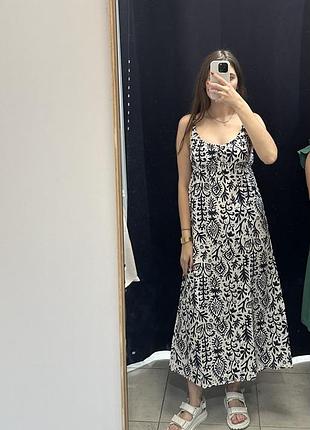 Сукня sinsay zara mango mohito сарафан білий чорний sinsay