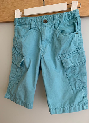 Шорты бирюзовые р.116-122 benetton