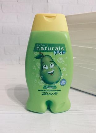 Avon naturals kids озорная груша детский гель пена для ванны1 фото