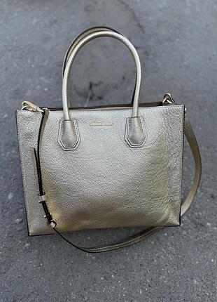 Michael kors сумка оригинал золотистая