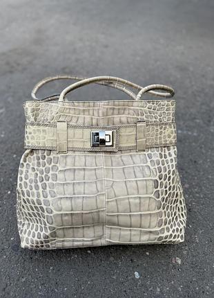 Roberta gandolfi genuine leather сумка оригинал кожаная италия italy сумочка женская