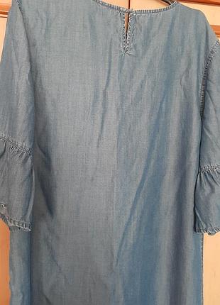 Джинсовое летнее платье 4