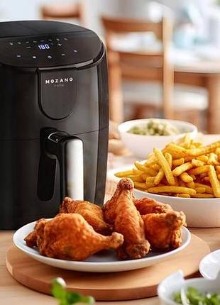 Фритюрница mozano active fryer silver 1500вт