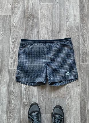 Вінтажні шорти адідас 90х років чоловічі l розмір | neylon adidas Adams swim shorts