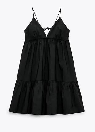 Жіноча чорна сукня від zara