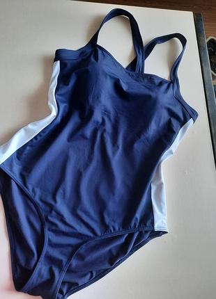 Красивый слитный купальник размер 2xl