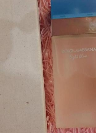 Парфюмированная вода  dolce & gabbana light blue (дольче габбана лайт блю)в27