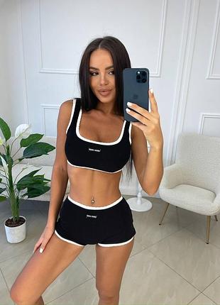 Брендовий жіночий комплект білизни