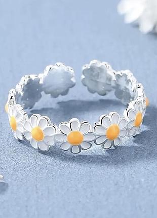 Ніжна каблучка  « ромашка»