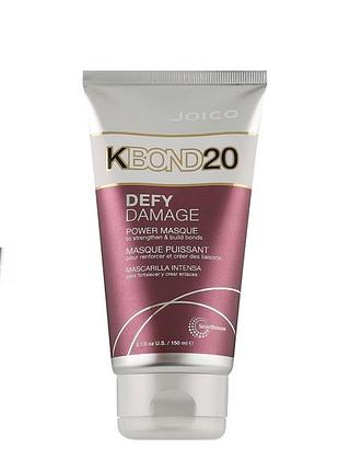 Маска для пошкодженого волосся joico defy damage kbond20 power masque 50 ml