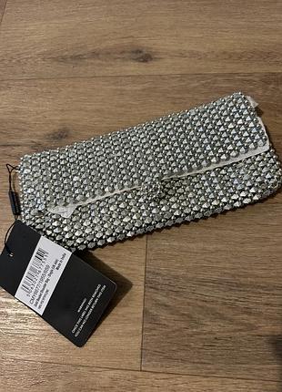 Сумка зі стразів блискуча