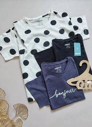💙💛 фабричный набор футболок для девушки от бренда 💞 pepperts