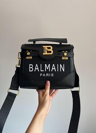 Сумка balmain b-buzz 23 total black