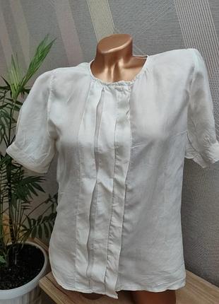 Красивая шёлковая блузка рубашка