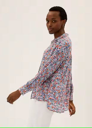Шикарная новая вискозная блуза mark's spencer