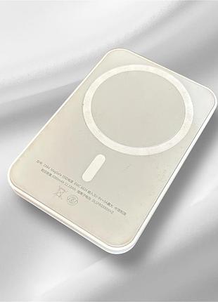 Бездротова зарядка magsafe 15w apple iphone повербанк powerbank