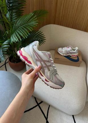 Кроссовки asics gel-kayano 14 unlimited pack white/fawn
