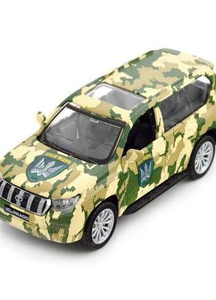 Машинка металлическая из серии "шевроны героев" - toyota land cruiser prado - "птицы мадяра"