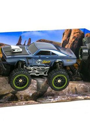 Уценка. машина на радиоуправлении "climber: mustang" (голубая) - плохо поварачивает
