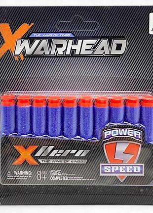 Патроны поролоновые с присоской (10 шт)