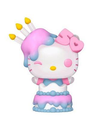 Игровая фигурка аниме funko pop! аниме серии "sanrio: hello kitty" - хэллоу китти в торте