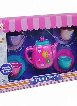 Посуда детская "чайный сервиз", розовая