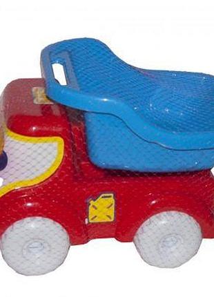 Машинка самосвал № 1 с синим кузовом