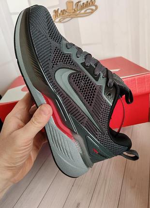 Чоловічі кросівки nike найк сітка повітропроникні вентильовані графітові