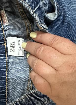 Дитячі джинси zara