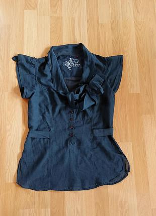 Шикарная трендовая женская, полупрозрачная блуза esprit