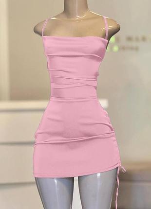 Сукня атлас